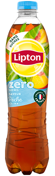 Lipton Pêche Zéro Sucres 